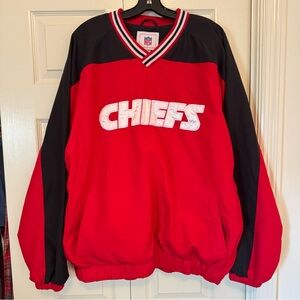 NFL Kansas City Chiefs Windbreaker G-III Apparel Men’s Size XL Pullover Side Zip